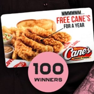 🐔Sweeps Raising Cane’s Free Cane’s (ends 8/1)