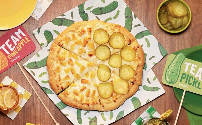 Would You Try FREE Pineapple Pickle Pizza?