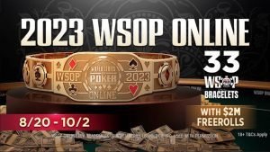 WSOP Online returns this August on Natural8 – GGNet, 33 gold bracelets to be awarded