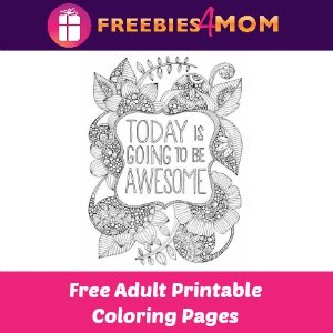 <div>🦉Free Fall Printable Adult Coloring: Owl & “Today is Awesome”</div>