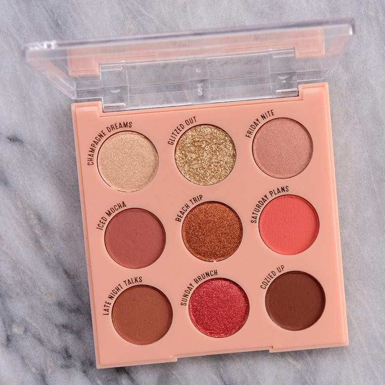 <div>ColourPop Weekend Mood Eyeshadow Palette Review & Swatches</div>