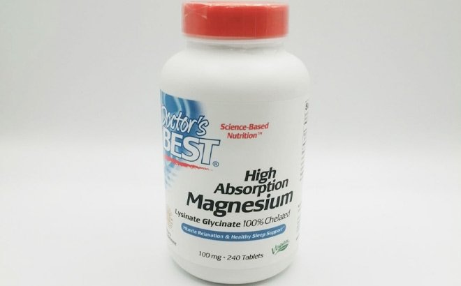 Magnesium Tablets 240-Count for $9.32 Shipped
