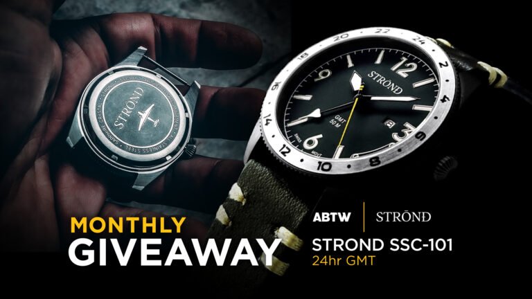 WATCH GIVEAWAY: Strond SSC-101 24H GMT