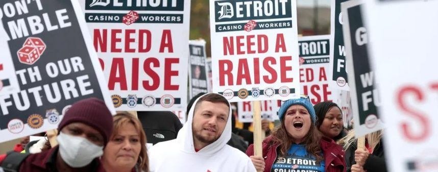 Detroit Casinos Limit Offerings as Worker Strike Continues