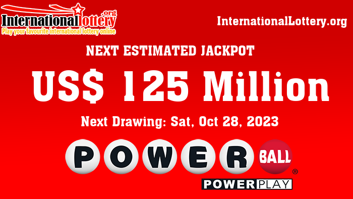 Powerball jackpot rolls over to $125,000,000 for October 28, 2023