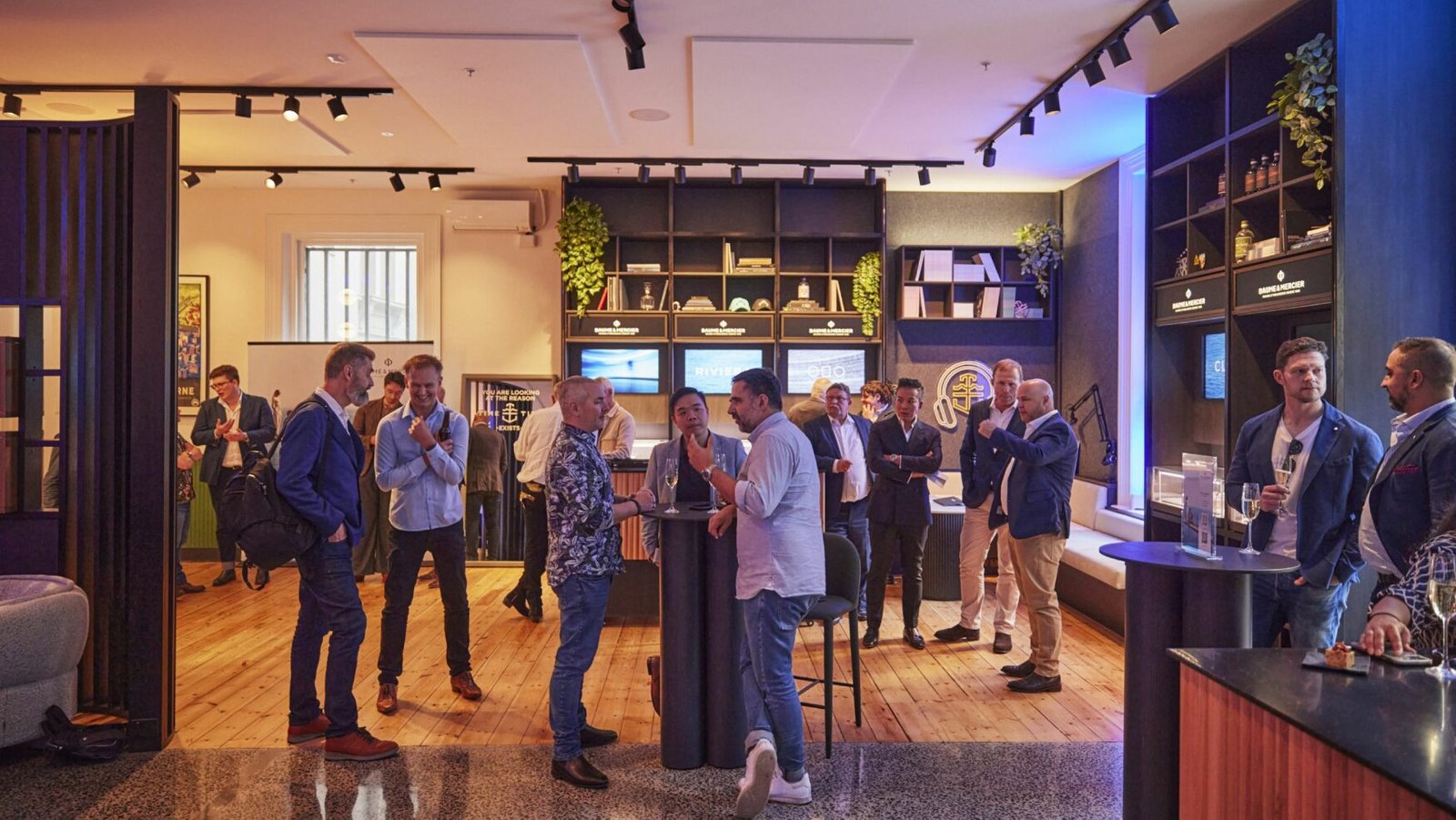 <div>Our first big event in the Time+Tide Discovery Studio, celebrating the Baume & Mercier Riviera, went off without a hitch</div>