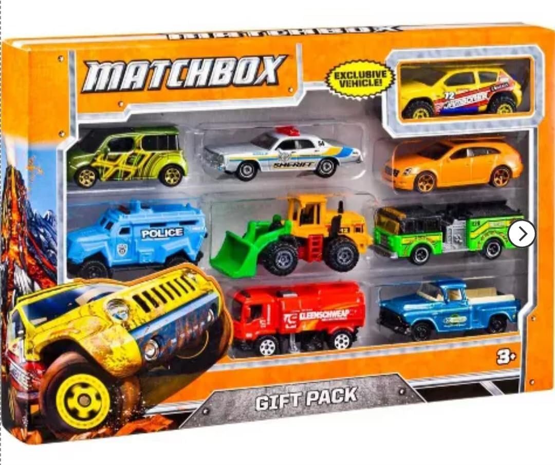 Matchbox Cars 9-Pack Die-Cast 1:64 Scale Toy Cars – Only $6.49!