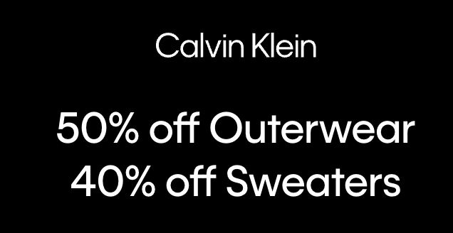 Calvin Klein Canada Sale: Save an Extra 50% off Sale Styles + an Extra 20% off with Promo Code