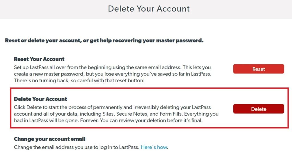How to Delete Your LastPass Account (and Why)