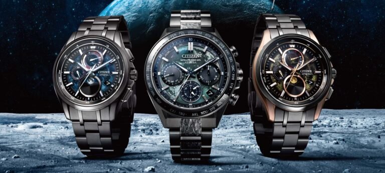 New Release: Citizen Attesa HAKUTO-R Collaboration Moon-Inspired Watches