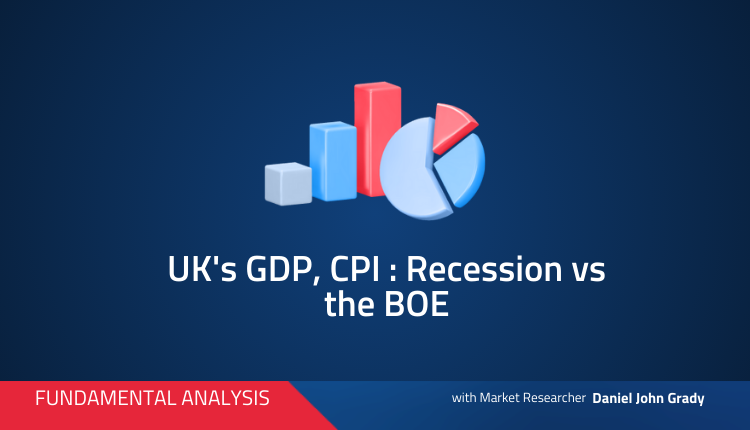 UK’s GDP, CPI : Recession vs the BOE