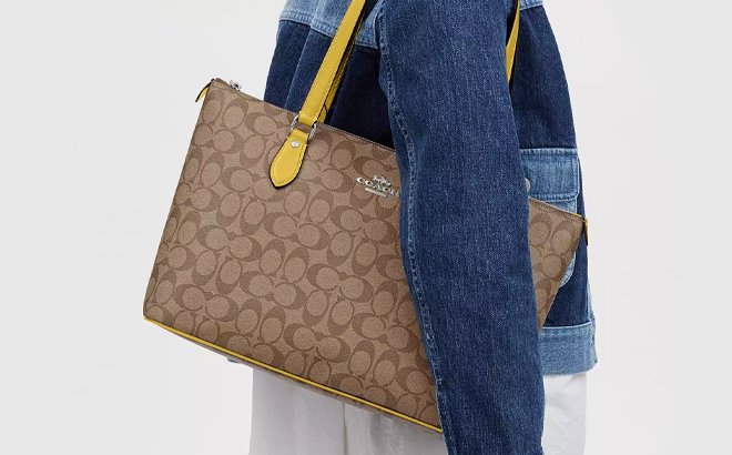 Coach Outlet Gallery Tote $119 Shipped