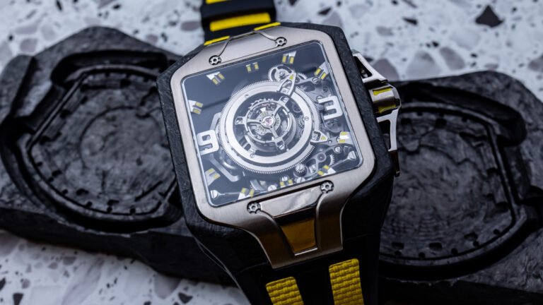 Hands-On: Lorige AS-01 Tourbillon Watch With Brake Parts From Ayrton Senna’s 1993 McLaren