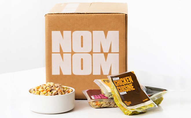 50% Off Nom Nom Dog Food + FREE Shipping!