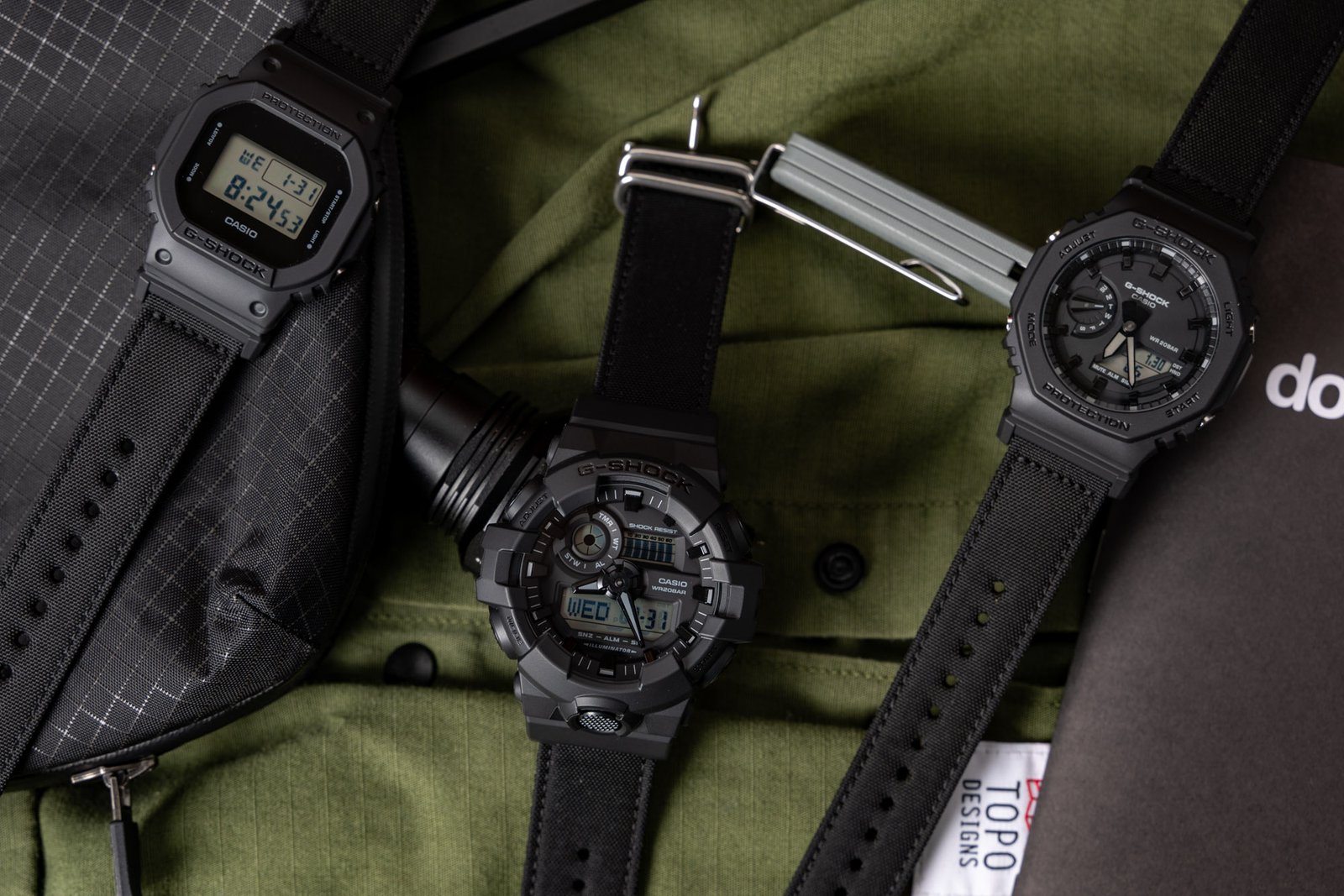 Just a Minute with the G-Shock Black Series with Cordura Eco Fabric