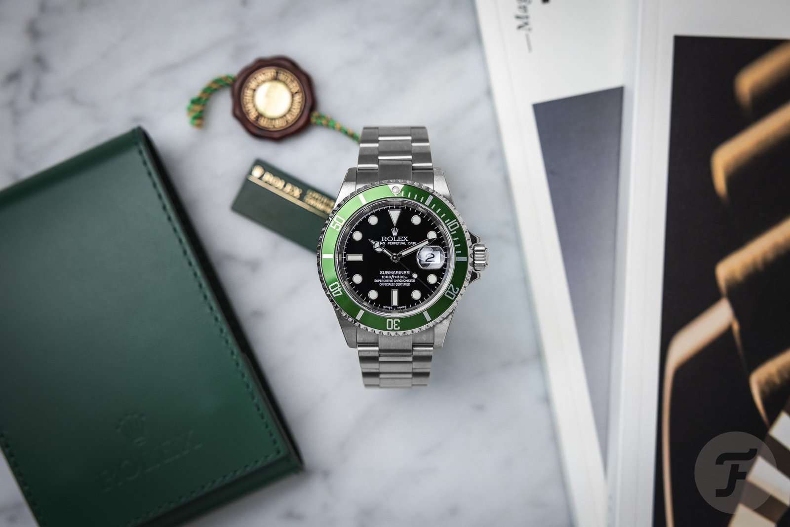 The Original Frog Watch Leaps In On Monday — Rolex Submariner 16610LV “Kermit”