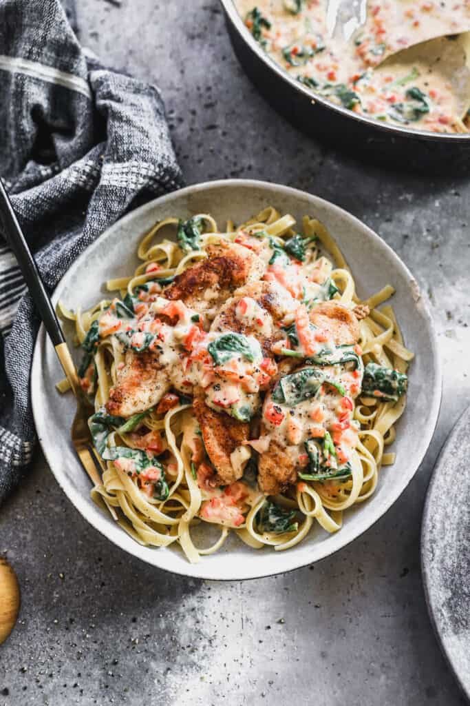 Tuscan Chicken Pasta