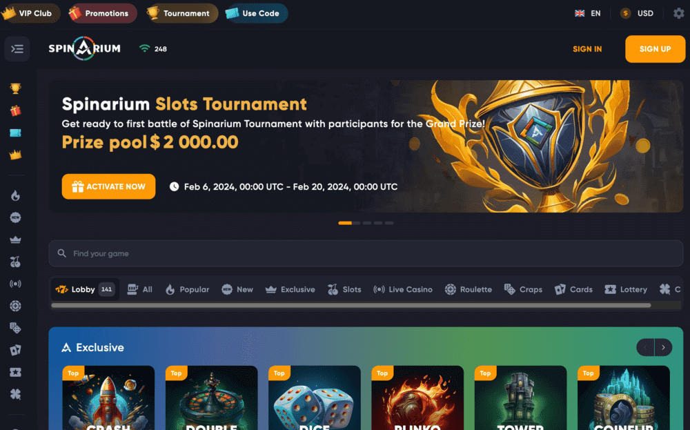 Get a huge €1500 bonus from Spinarium