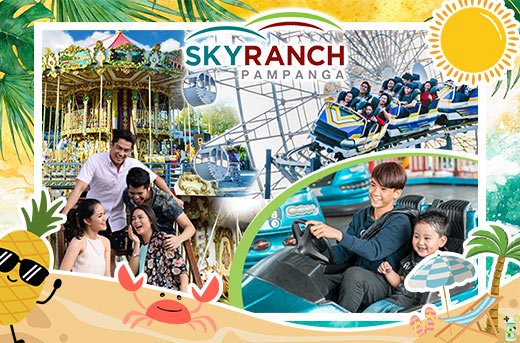 Summer Sale: Sky Ranch Pampanga Ride-All-You-Can – 15 Attractions