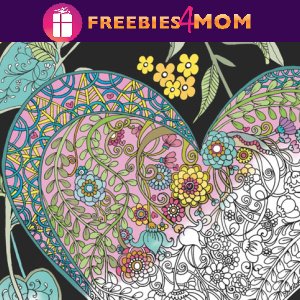 💐Free Printable Adult Coloring: Midnight Garden Designs