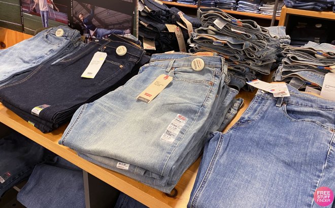 Signature by Levi Strauss Men’s Jeans $11.93 at Walmart