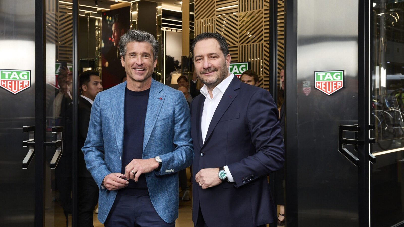 <div>Patrick Dempsey & Julien Tornare reopened TAG Heuer’s Sydney flagship in dramatic style</div>