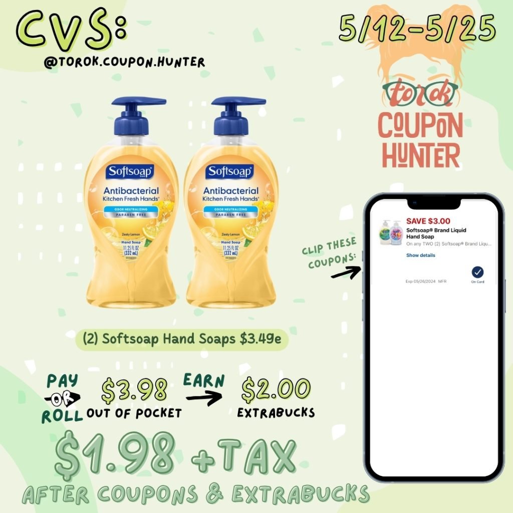 Best CVS Coupon Deals 5/12 – 5/25