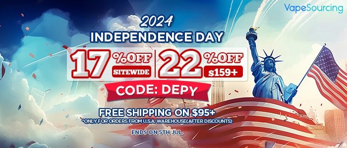 Vapesourcing Independence Day Sale!!