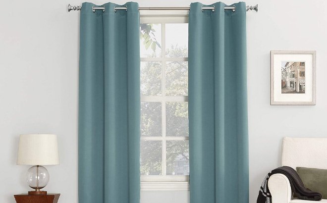 Sun Zero Blackout Curtains from $6.82 at Amazon