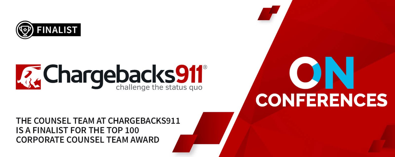 Chargebacks911® Corporate Counsel Listed Among the Top 100 Corporate Counsel Teams of 2024!