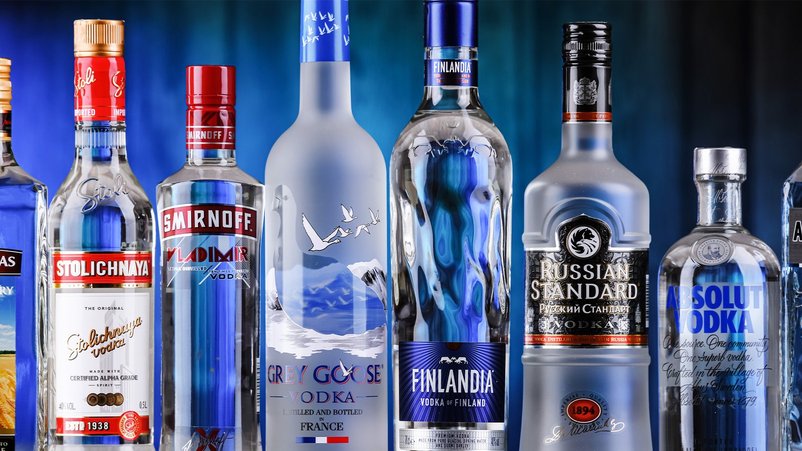 The 20 Most Popular Vodka Brands in the World for 2024