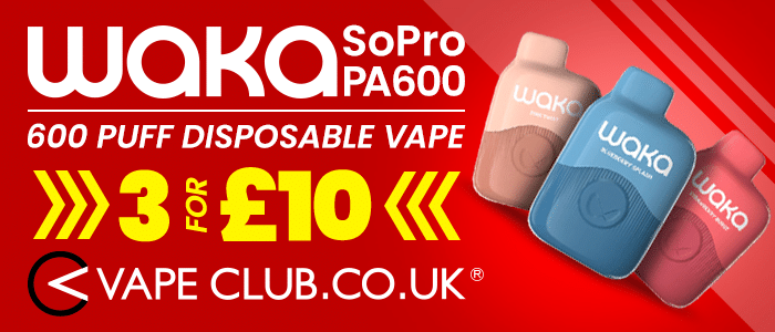 Vape Deal!! RELX WAKA SoPro PA600 – 3 for only £10!