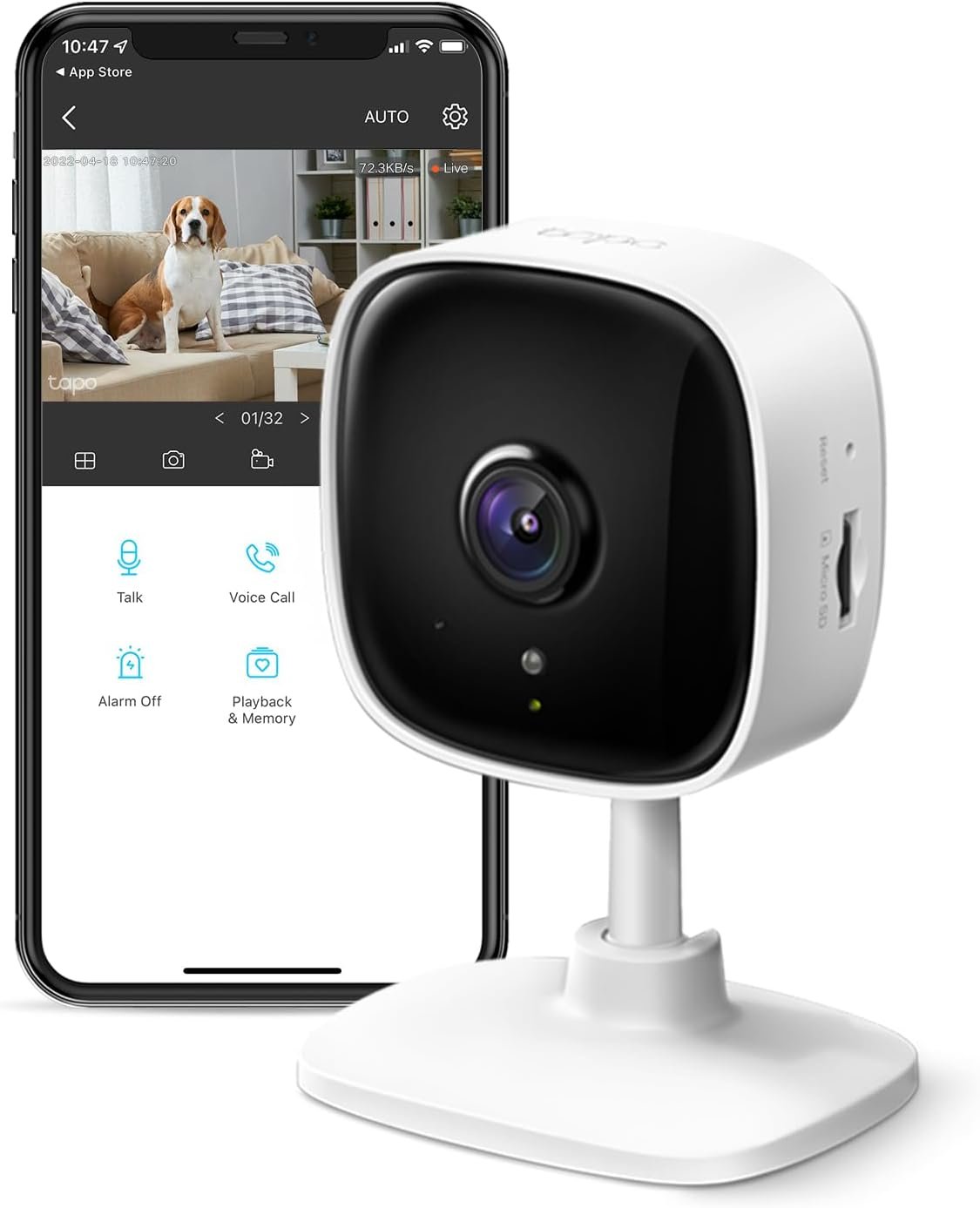 TP-Link Tapo 1080P Indoor Security Camera – Only $14.99!