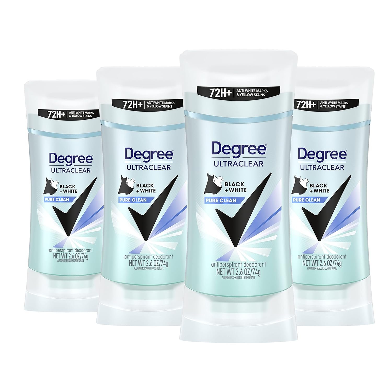 Degree Ultra Clear Antiperspirant for Women (4 Count) – Only $10.96!