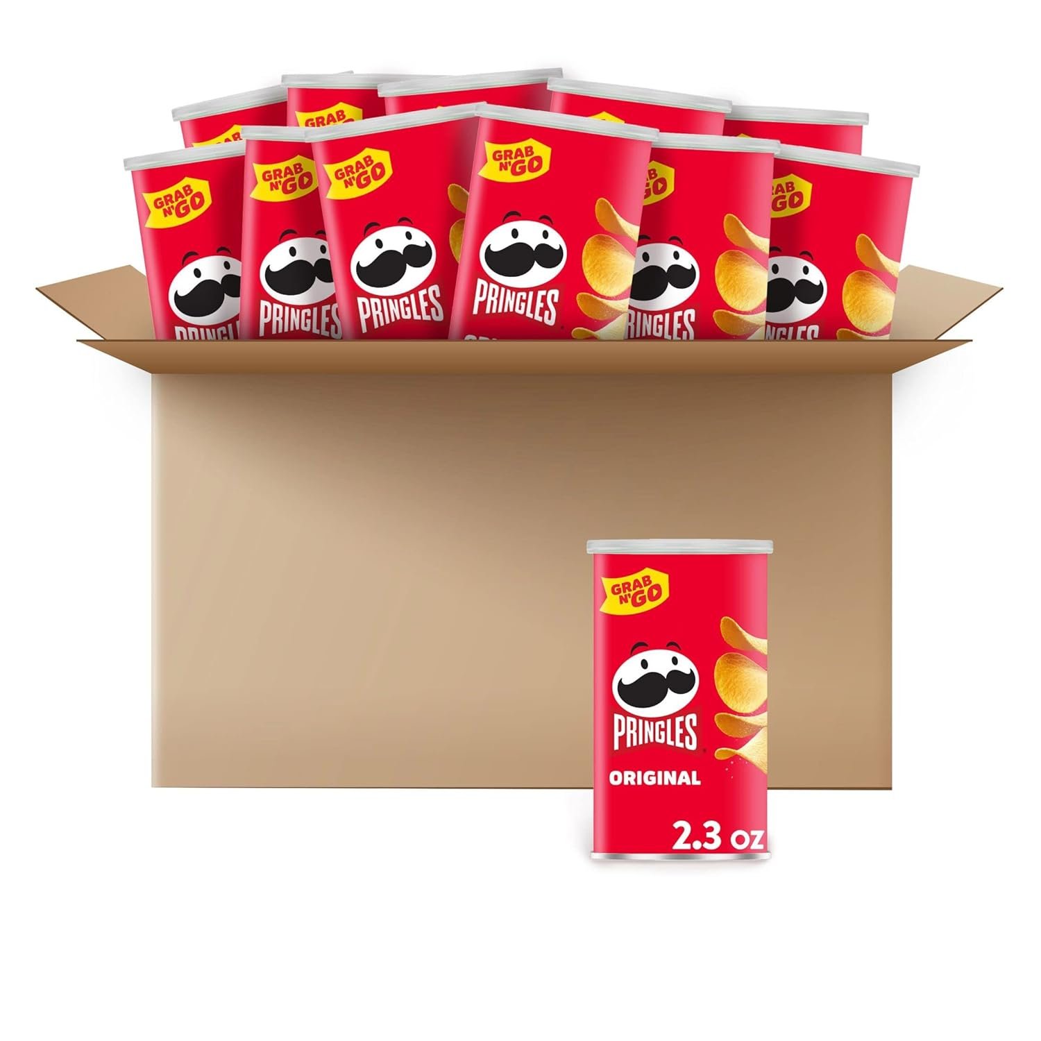 Pringles Potato Crisps Chips (12 Count) – Only $7.48!