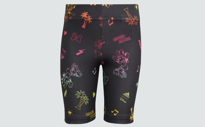 Adidas x Disney Girls’ Bike Shorts $5.60 Shipped