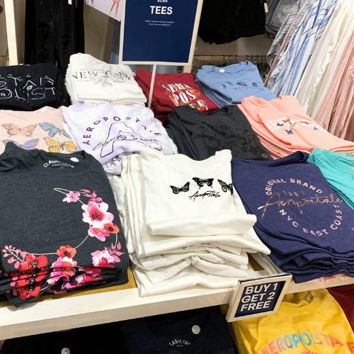 Aeropostale Graphic Tees B1G2 FREE Sale! As Low As $8.31 Each!!