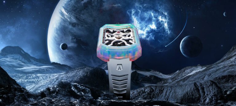 The Aventi Enygma Brings A Galaxy Of Color To Your Wrist With An Opal PMT™ Case