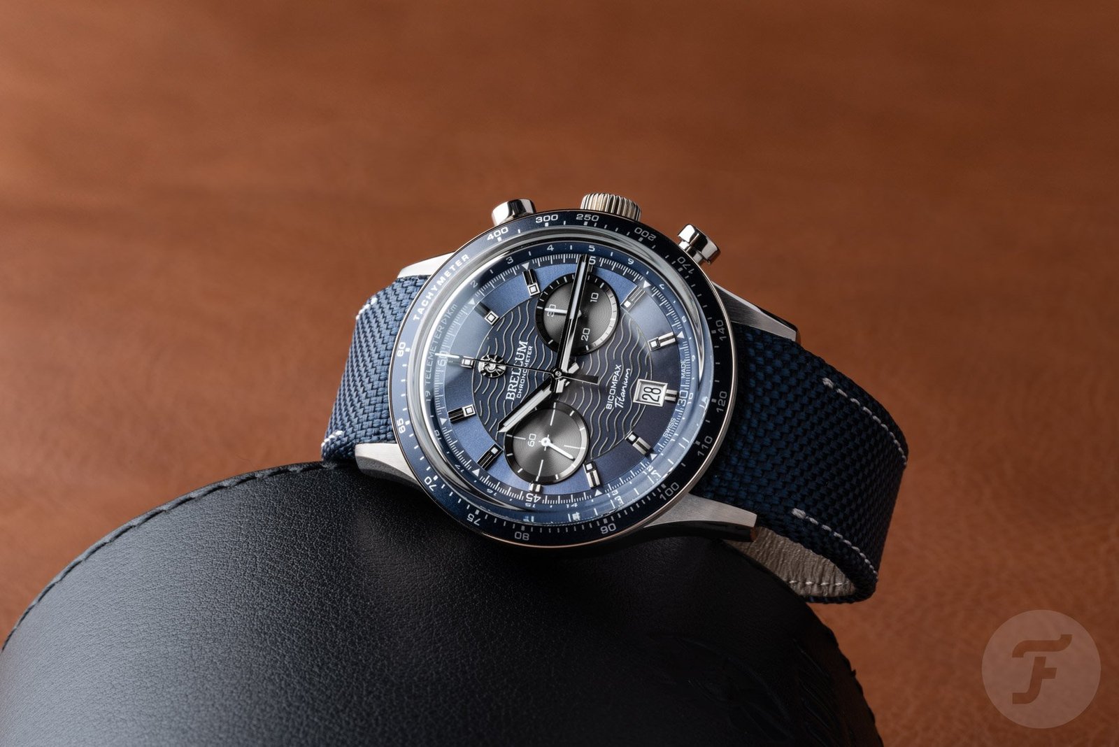 Hands-On With The New Brellum Pandial Marina Bicompax Titanium Chronometer