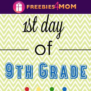 📚Free Printable Signs: First Day of School Signs for Grades Kindergarten thru 12th