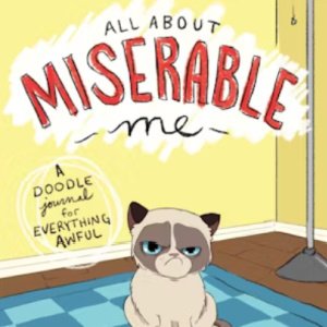 😾Free Kids Printable: Grumpy Cat’s All About Miserable Me Doodle Journal (ages 8-12)