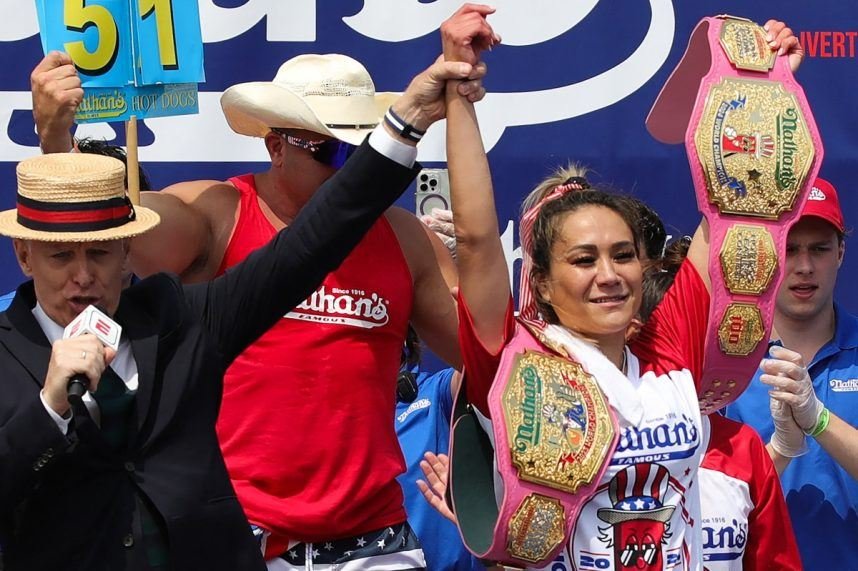 Nathan’s Famous Hot Dog Eating Contest: With Joey Chestnut Absent, Miki Sudo Stars