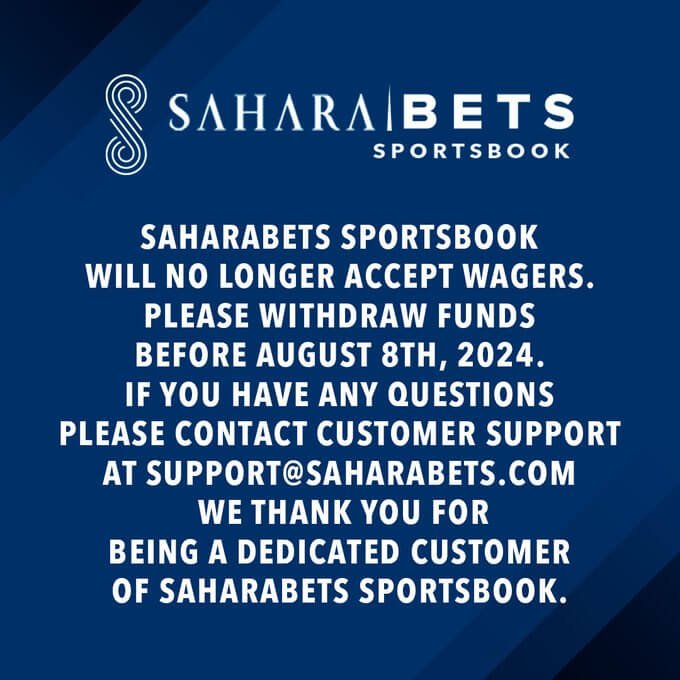 Betway, SaharaBets Both Cease U.S. Sports Betting Operations