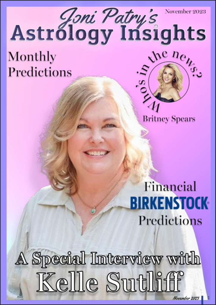 Psychic Medium Kelle Sutliff Featured in Astrology Insights Magazine