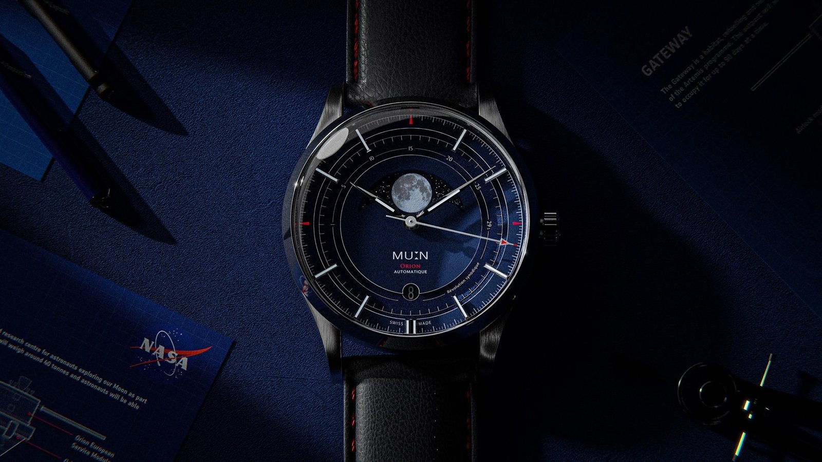 Introducing: The Mu:n Orion — A New Moonphase Watch To Celebrate The Launch Of The Artemis II Space Mission