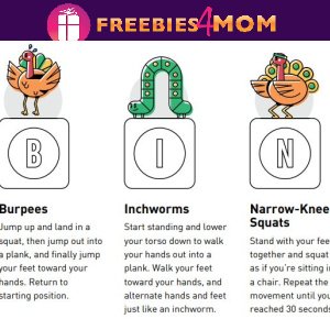 🤸‍♀️Free Printable Physical Activities For Kids