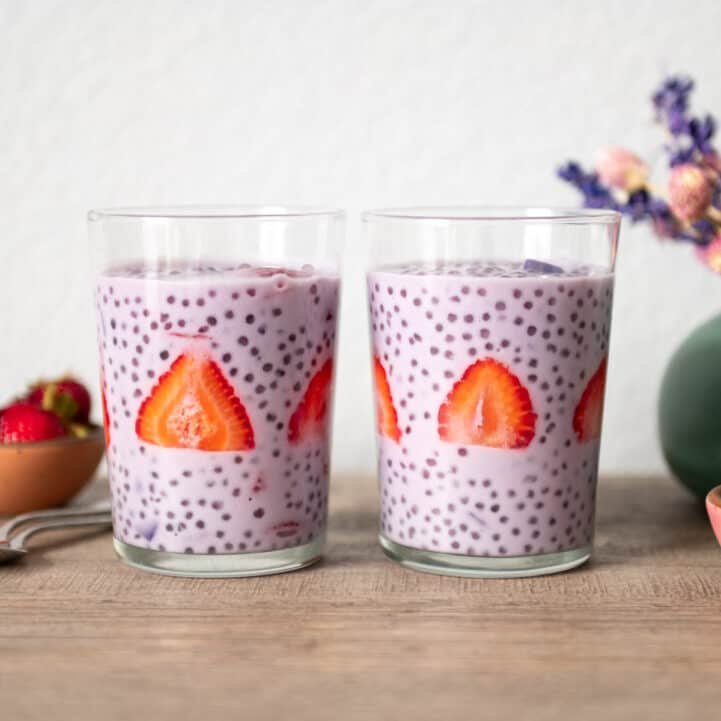 Purple Sweet Potato Tapioca Pudding (Sago)