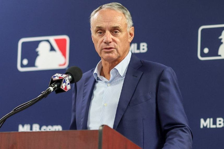 MLB Commissioner Rob Manfred Says Sports Betting Was Forced On Baseball