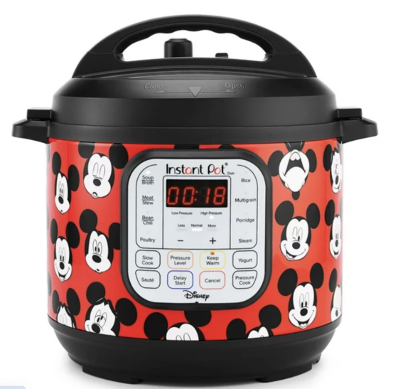 AHHH! Mickey Mouse Instant Pot on Sale at Walmart!