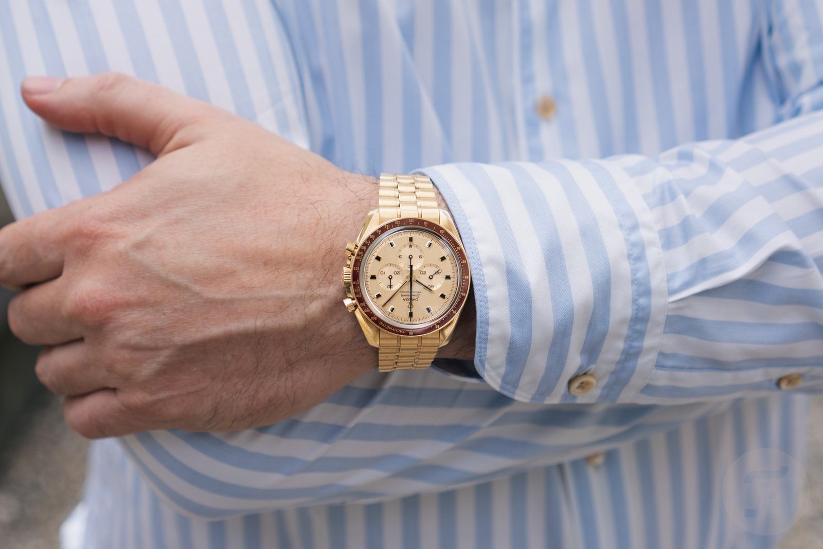 Five Years With The Omega Speedmaster Apollo 11 In Moonshine Gold